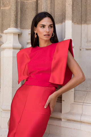 vestido rojo