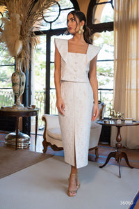 CONJUNTO JACQUARD LÚREX ASHA